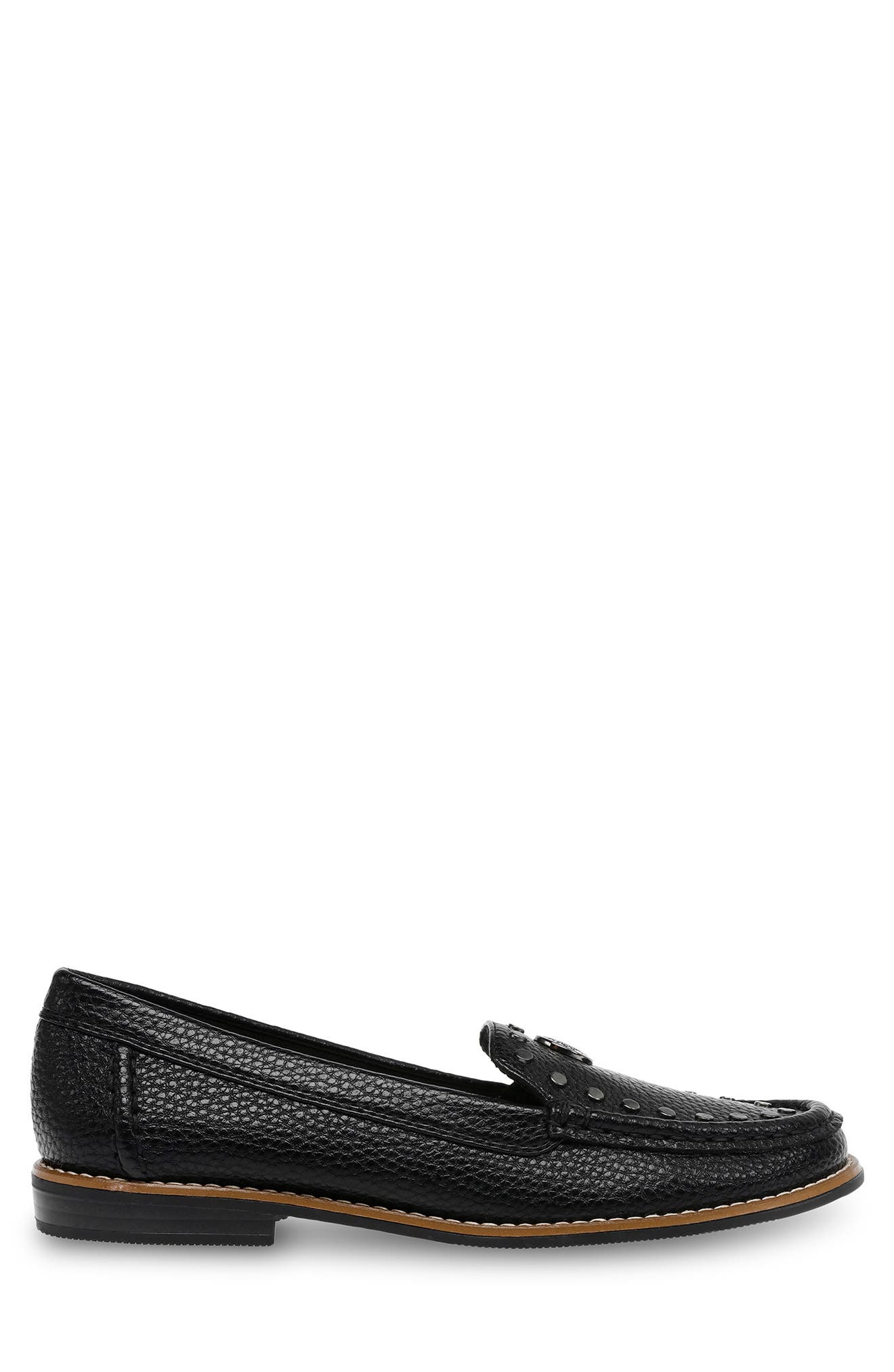 Anne Klein Tailored Moc Toe Loafer, Alternate, color, 