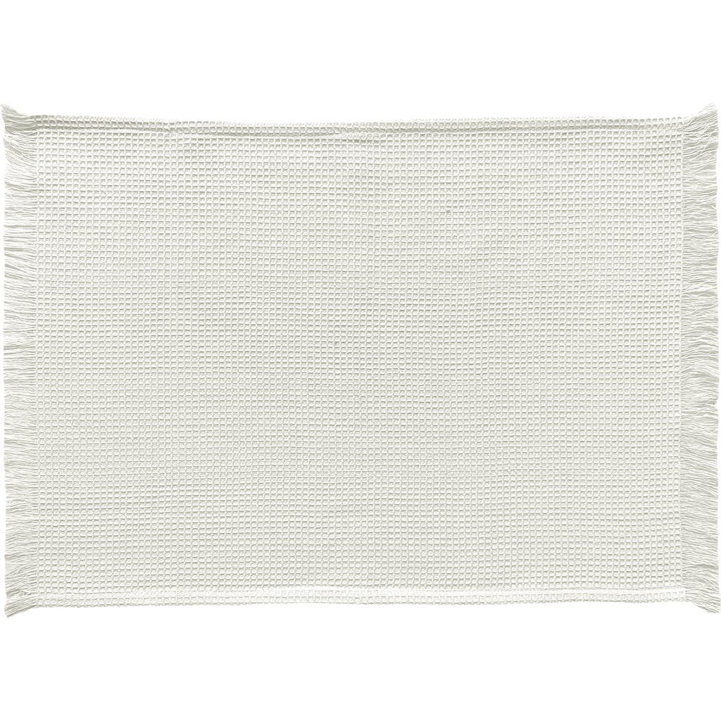 C & F Home C&f Home Waffle Weave Placemats In White
