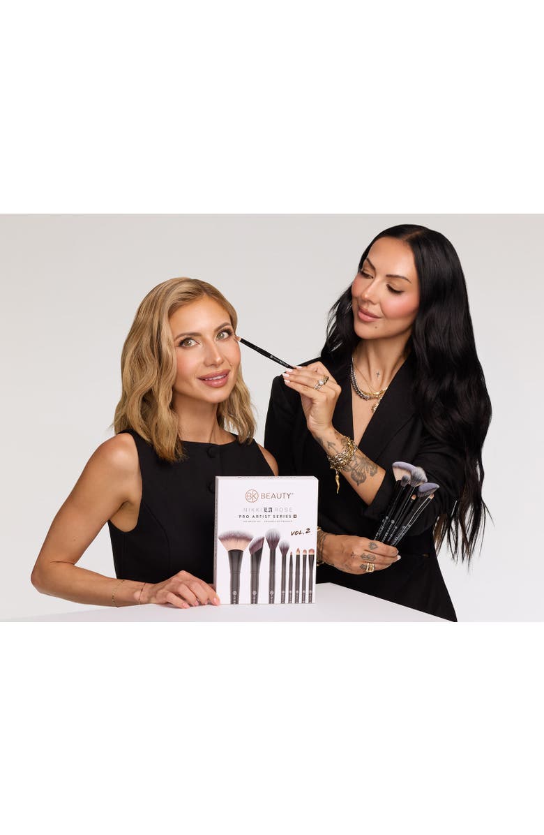 BK Beauty Nikki La Rose Pro Artist Brush Set - Vol. 2, Alternate, color, Black