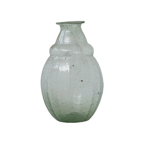 Round Serene Glass Vase
