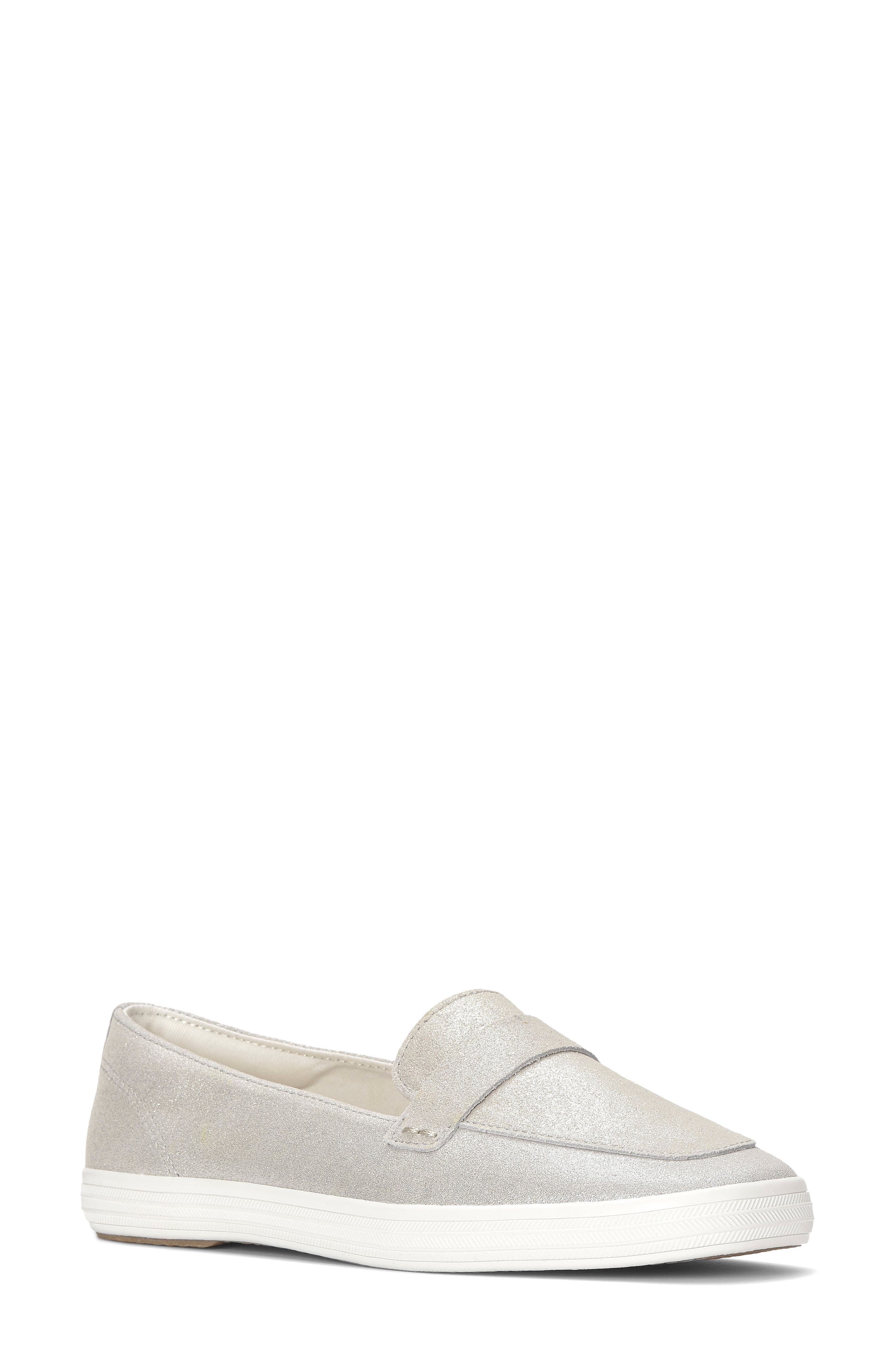 Loafer, Main, color, PALE SILVER