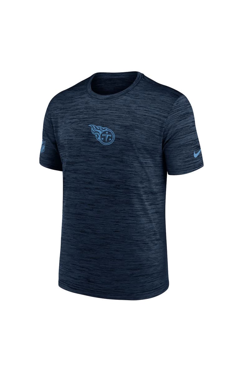 Nike Men's Nike Navy Tennessee Titans Sideline Velocity Performance T-Shirt, Alternate, color, Navy