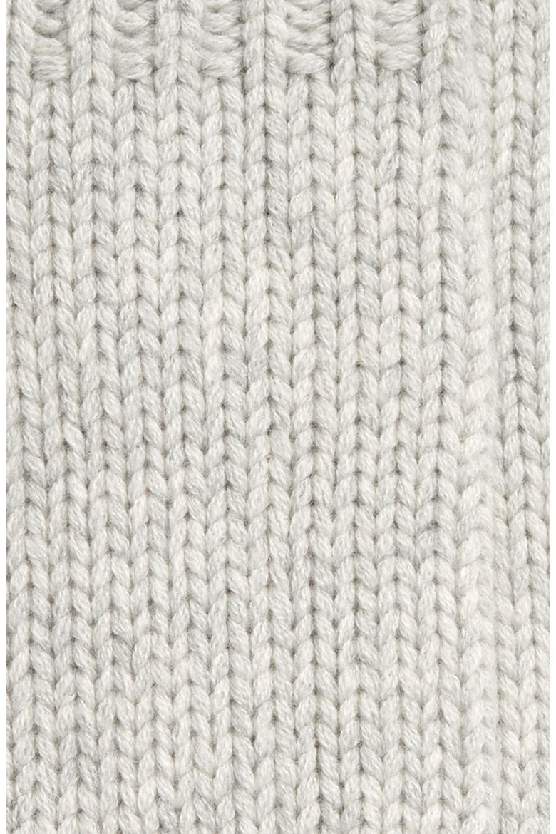KindCashmere Crew Socks, Alternate, color, GREY HEATHER
