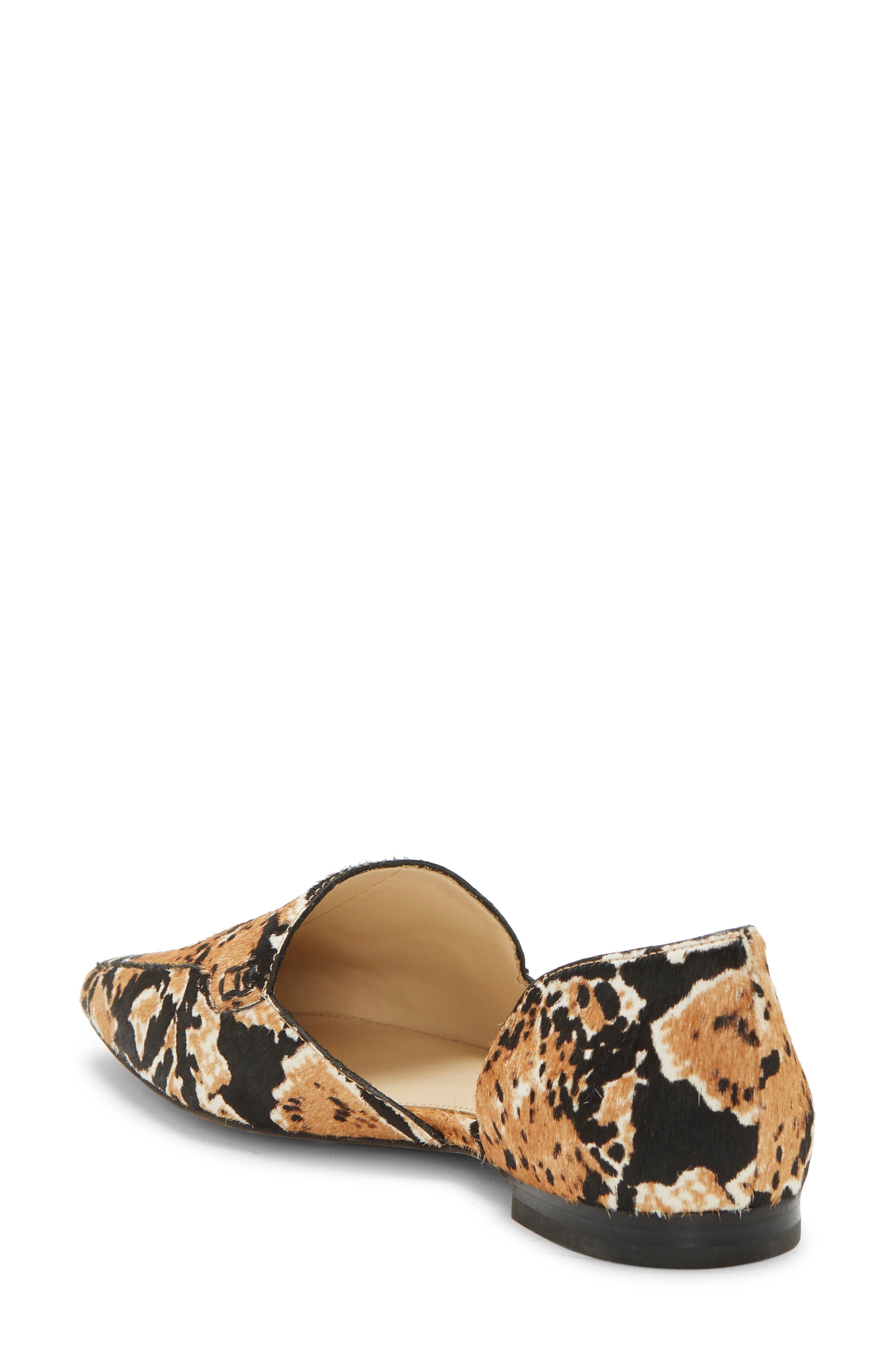 Kordie d'Orsay Flat, Alternate, color, MULTI CALF HAIR