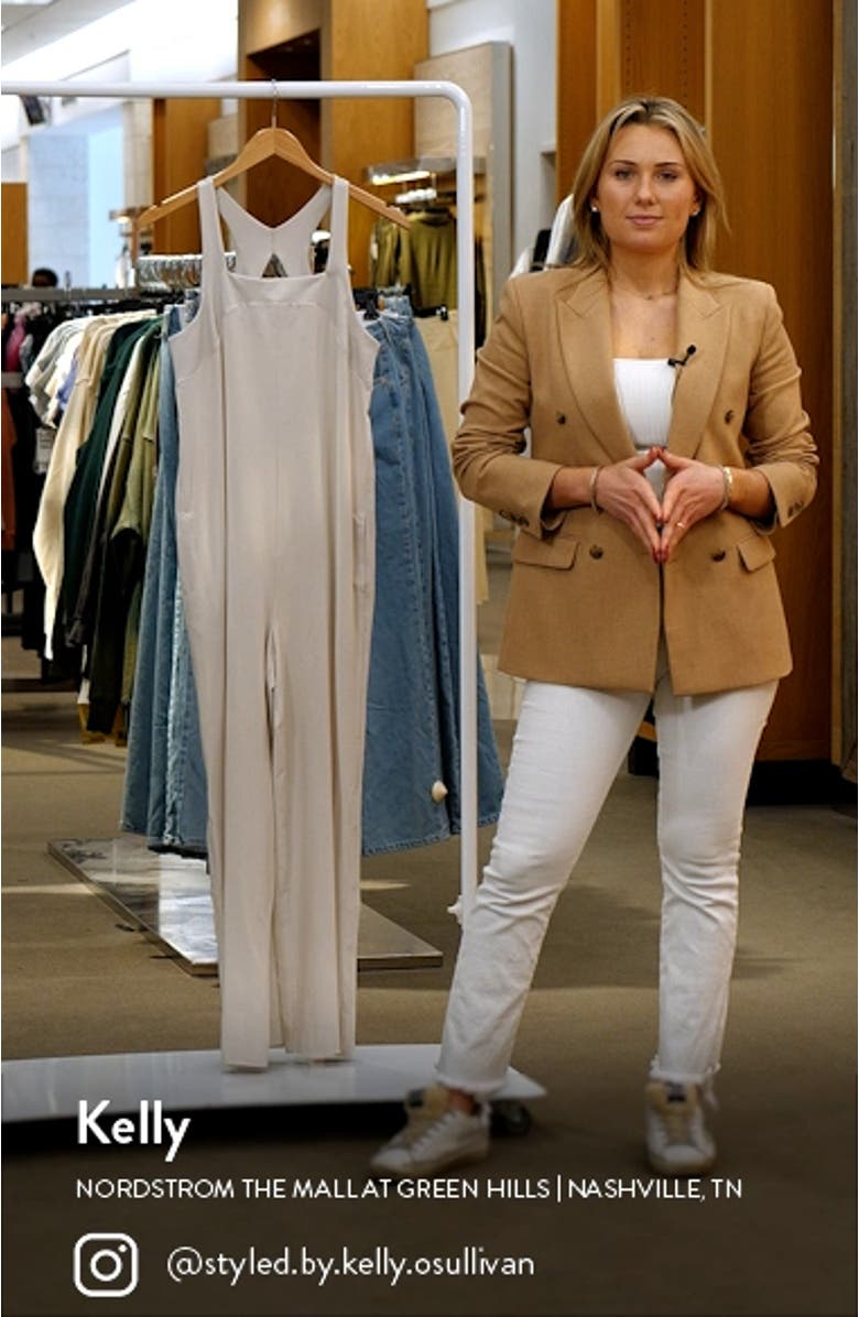 Getaway Relaxed Sleeveless Wide Leg Jumpsuit, sales video thumbnail