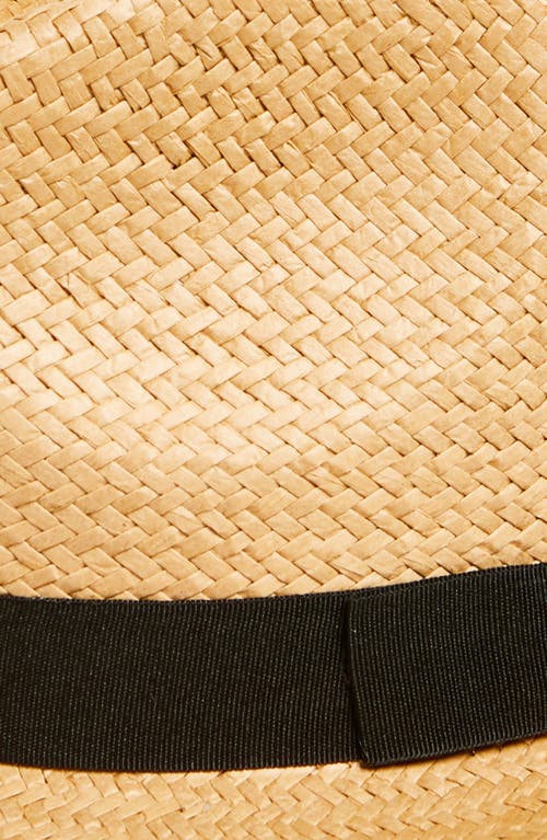 NORDSTROM NORDSTROM PACKABLE STRAW FEDORA