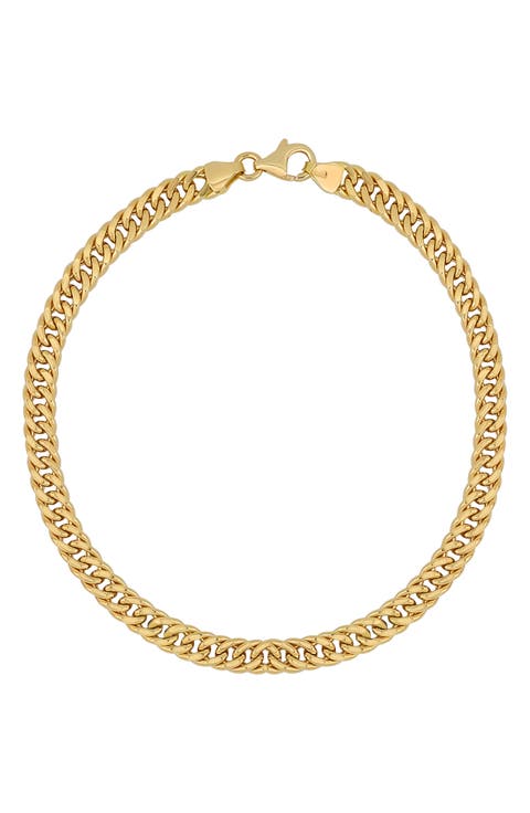 14K Gold Curb Chain Bracelet (Nordstrom Exclusive)