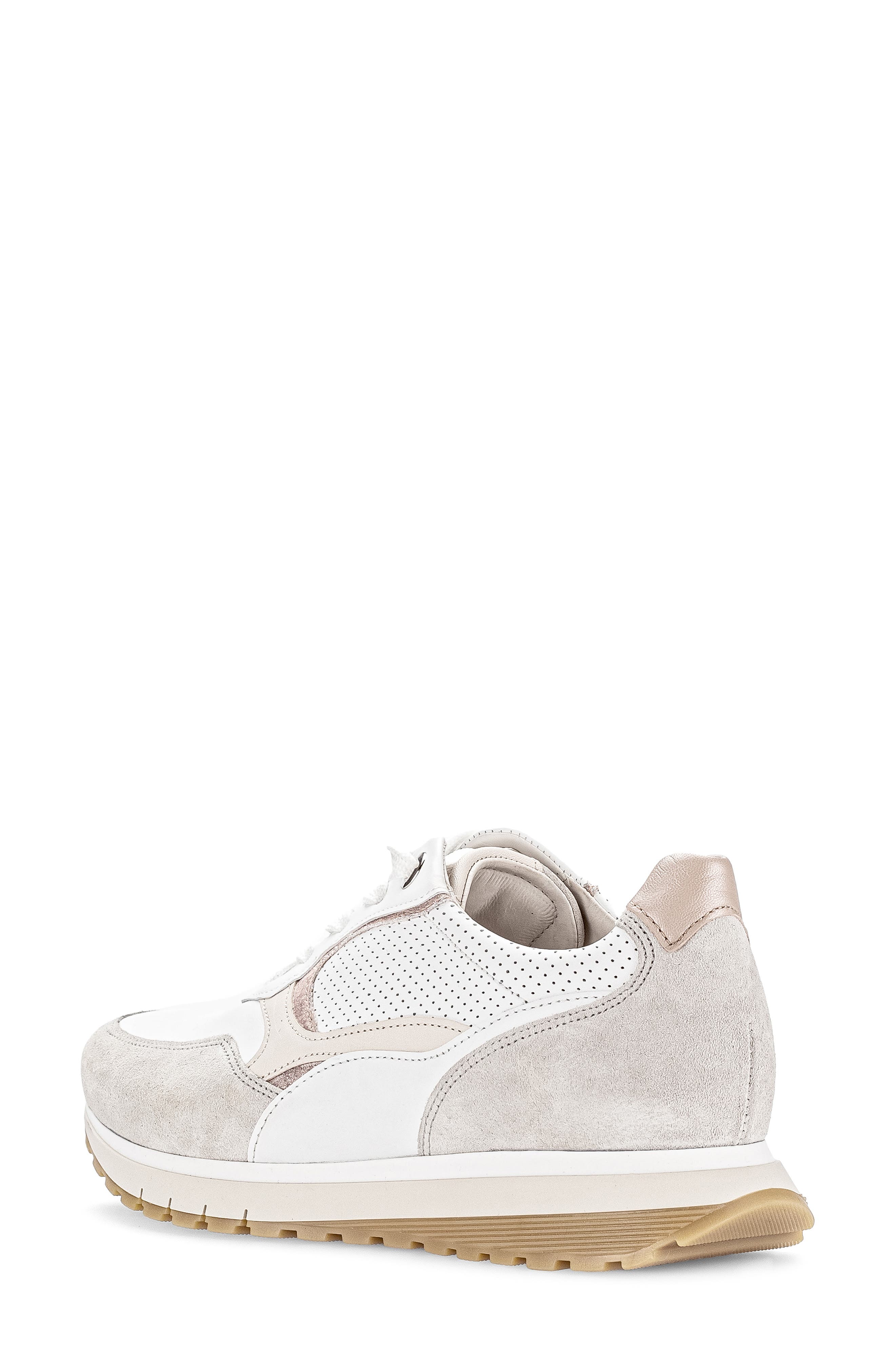 Gabor Lace-Up Sneaker, Alternate, color, Ivory