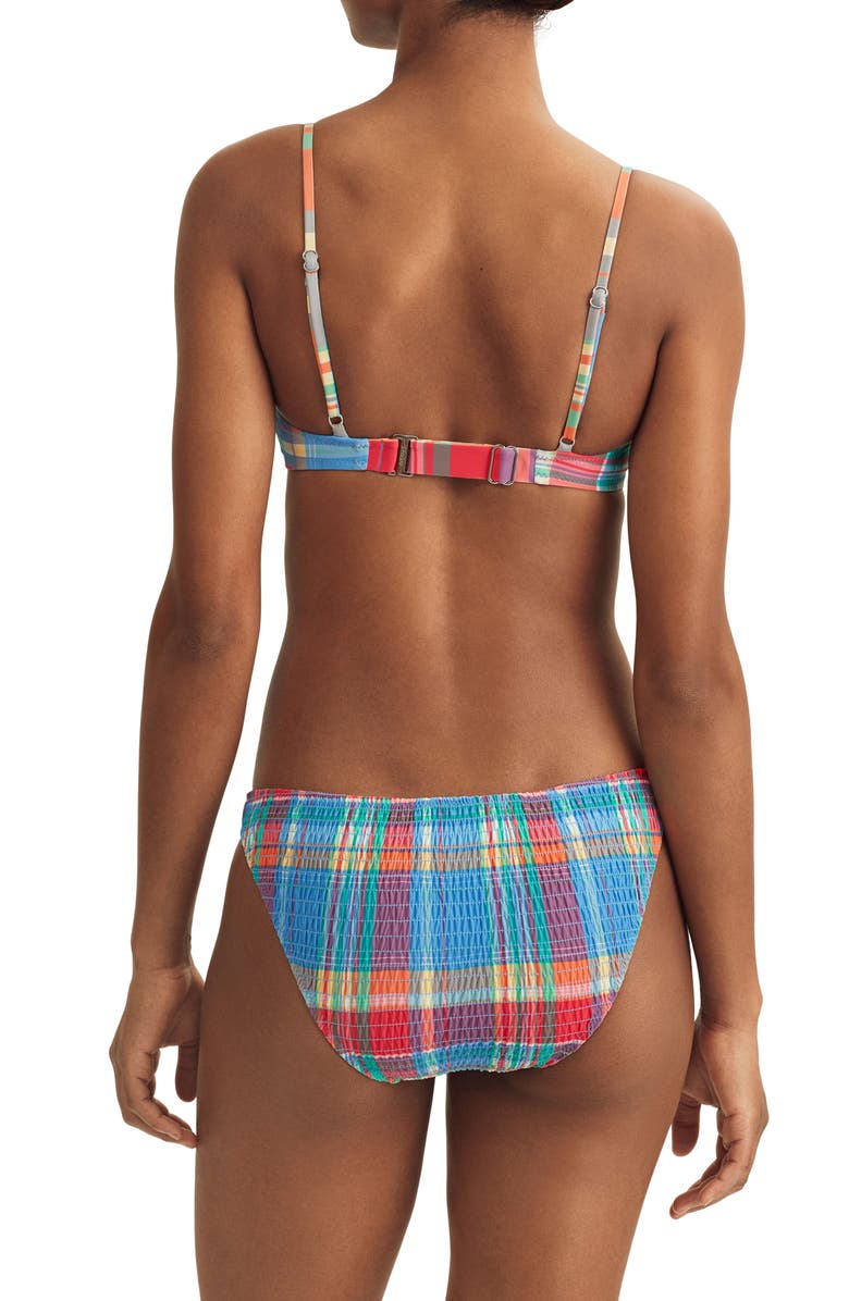 Polo Ralph Lauren Devin Hipster Bikini Bottoms, Alternate, color, Blue Multi
