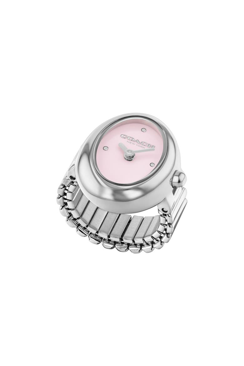 Sammy Ring Watch, 18mm x 22.5mm, Alternate, color, BLUSH