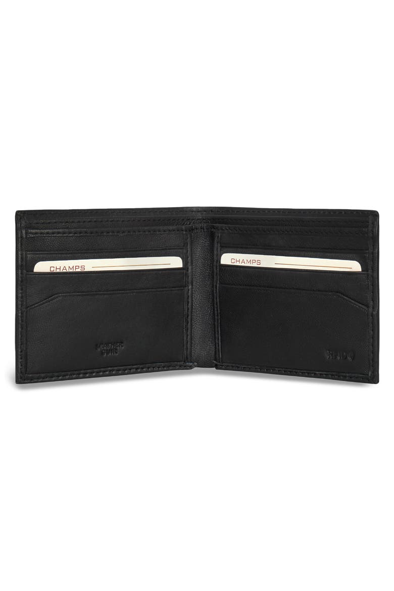 Classic Leather Bifold Wallet, Alternate, color, BLACK