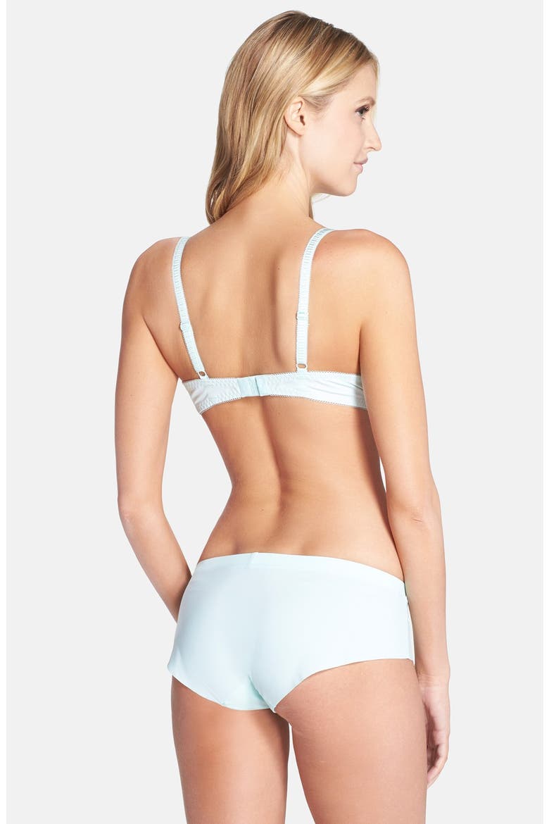 'Starlet' Lace Underwire Balconette Bra, Alternate, color, PEPPERMINT GREEN