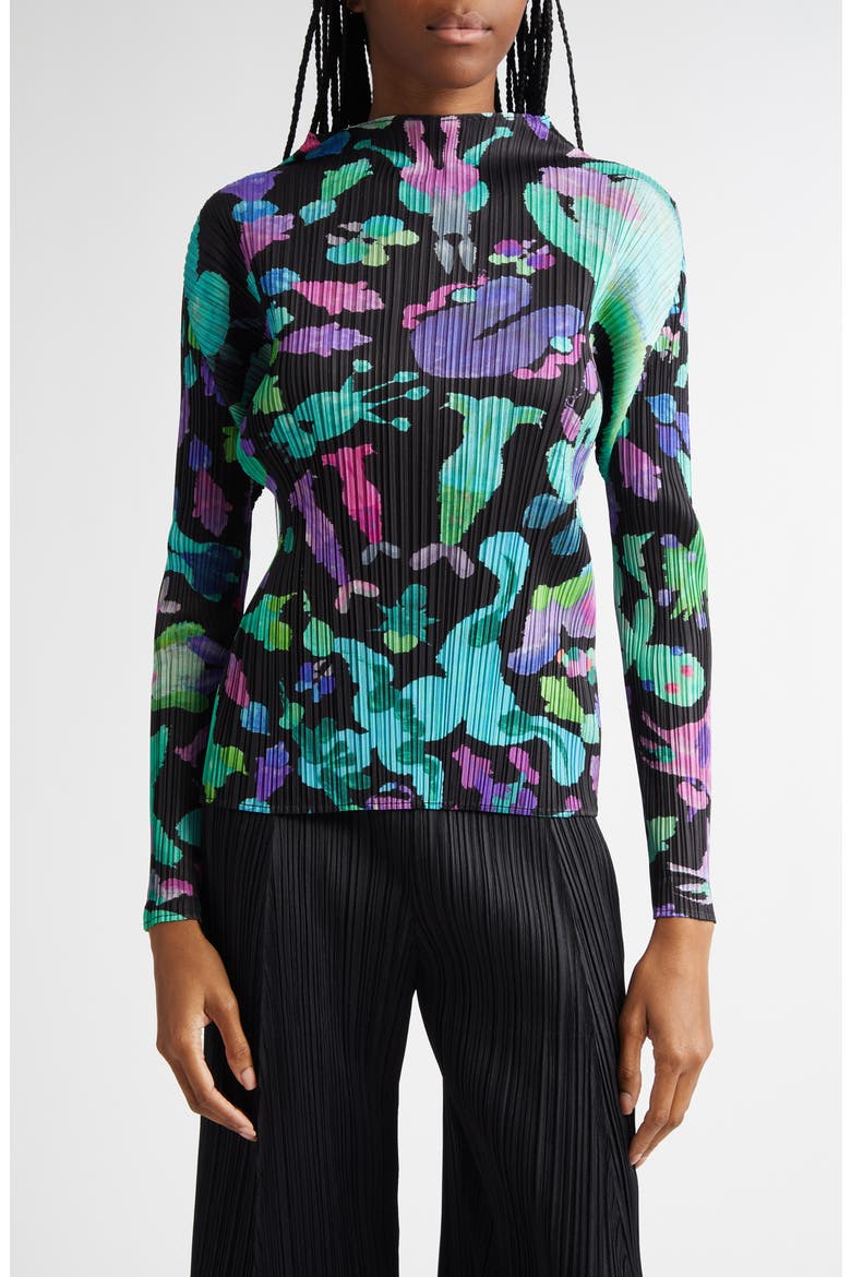 Pleats Please Issey Miyake Dance with New Friends Pleated Long