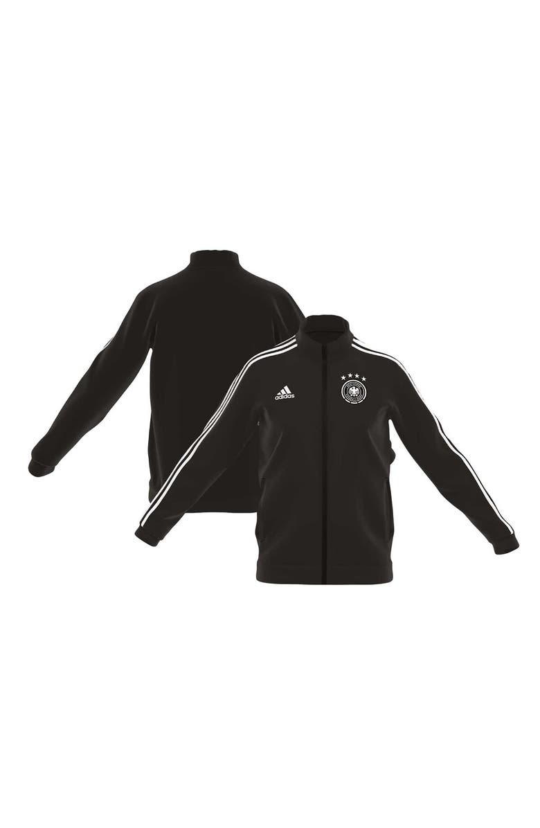 adidas Men's adidas Black Germany National Team DNA Full-Zip Track Jacket, Main, color,