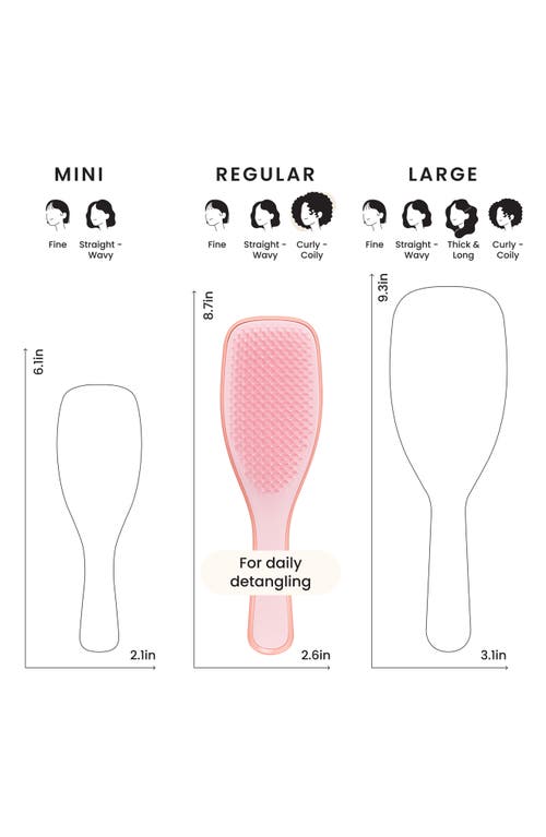 Tangle Teezer Ultimate Detangler Hairbrush For Curly To Coily