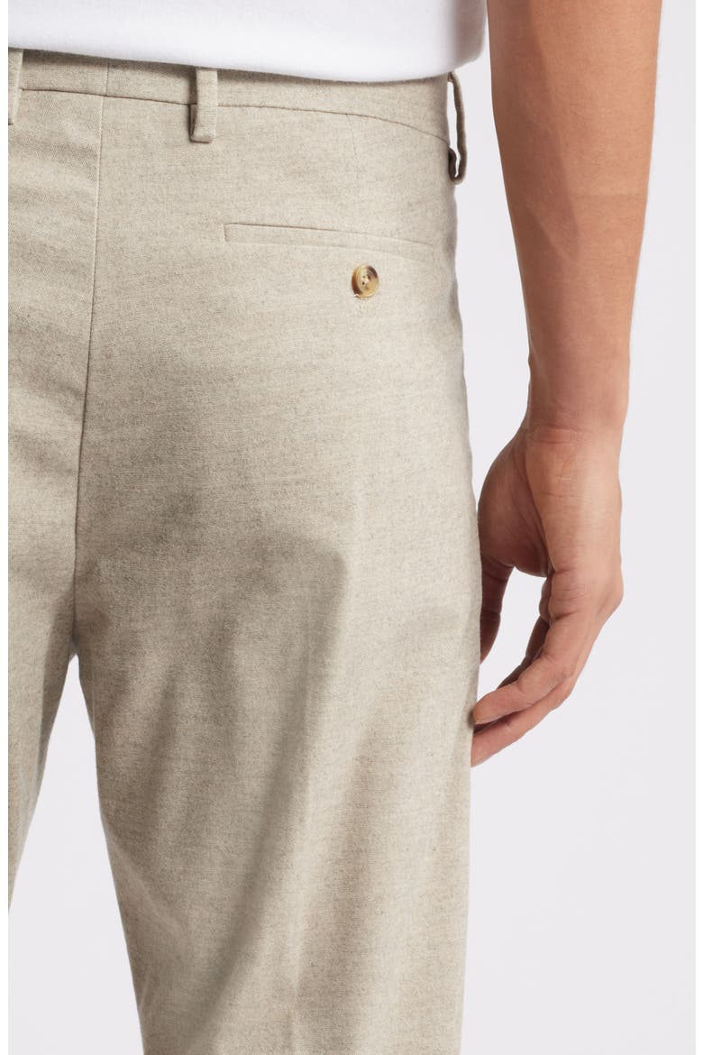 Bill 1067 Pleated Dress Pants, Alternate, color, CEMENT