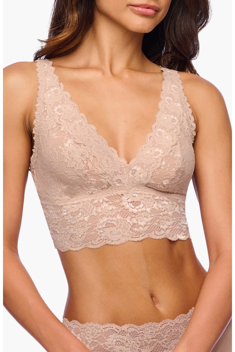 Nsn Plungie Longline Bralette, Alternate, color, Sette