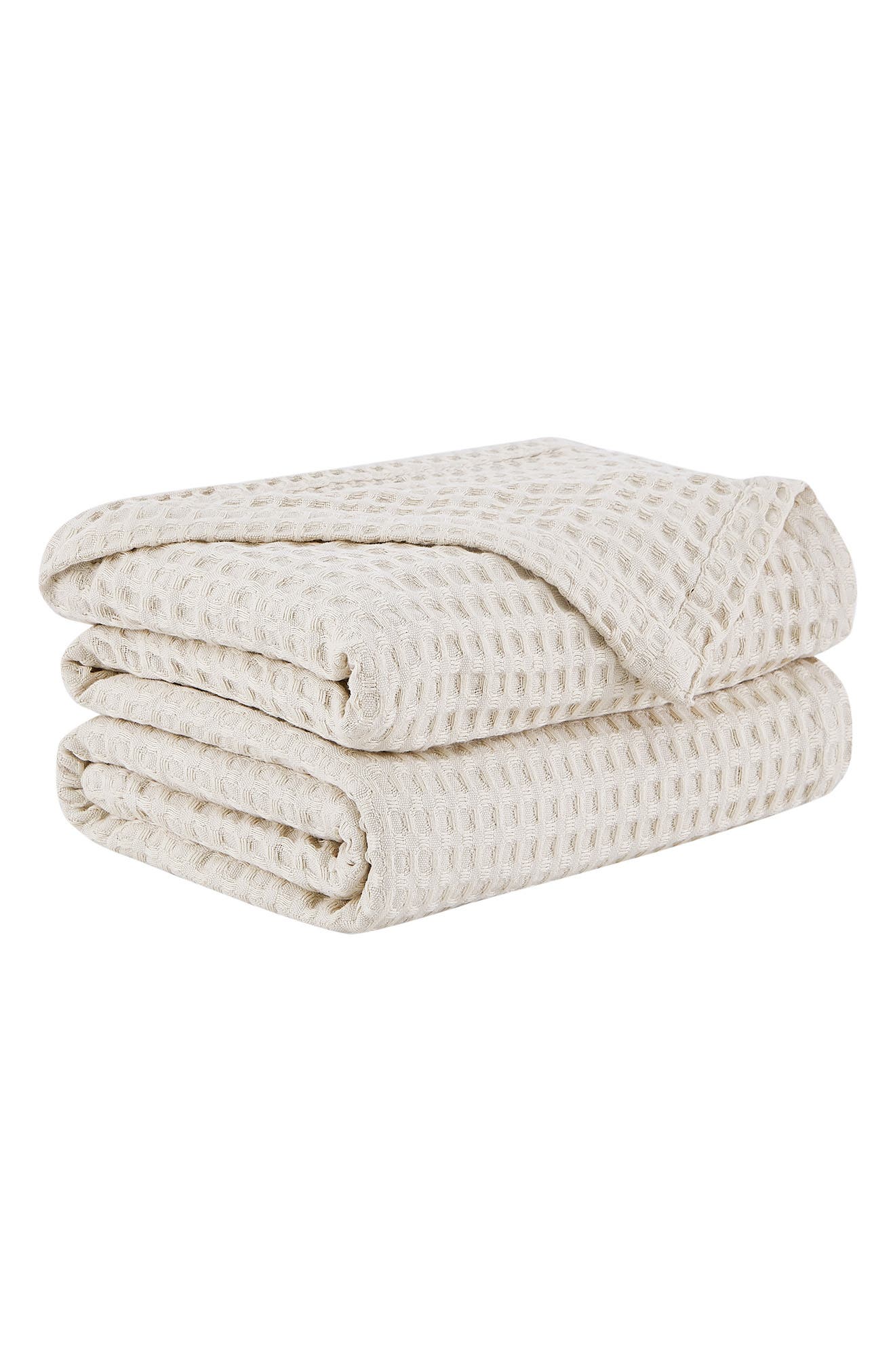SOUTHSHORE FINE LINENS Waffle Cotton Blanket