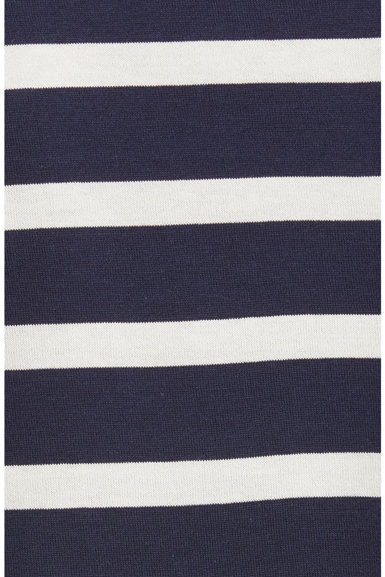 Stripe Crewneck T-Shirt, Alternate, color, NAVY/ ECRU BRETON STRIPE
