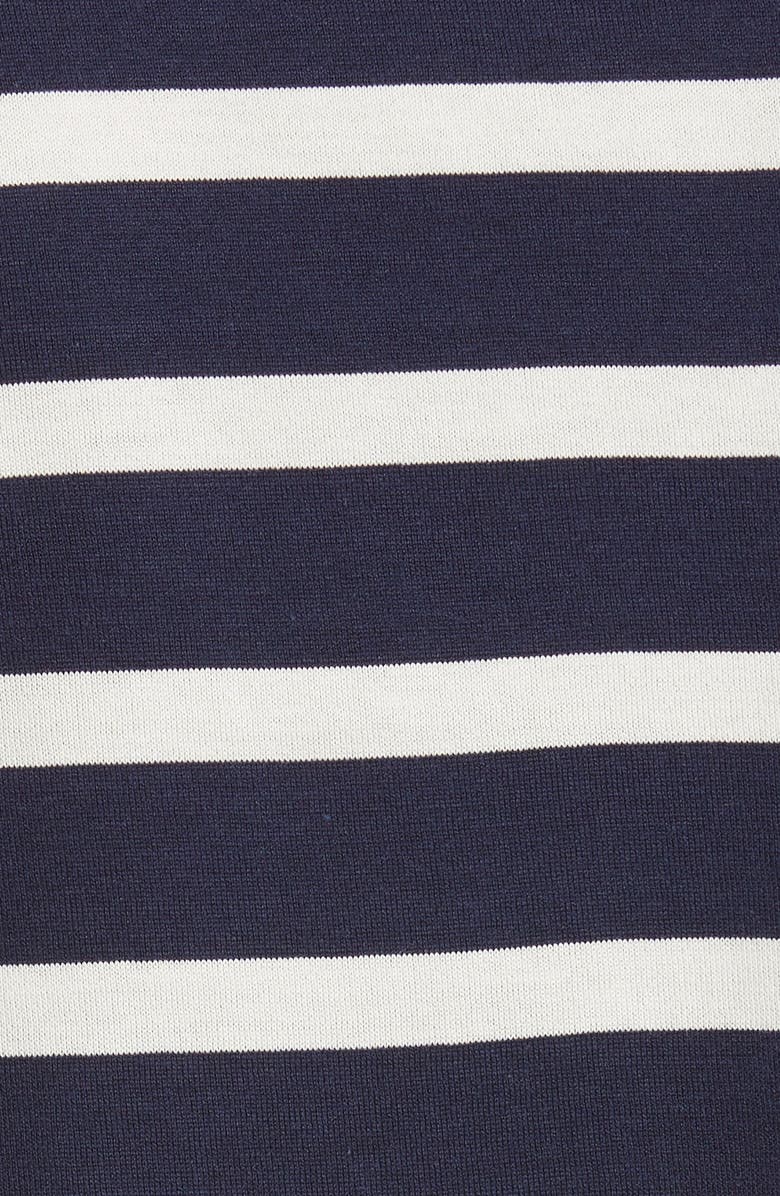 Sunspel Stripe Crewneck T-Shirt, Alternate, color, Navy/ Ecru Breton Stripe