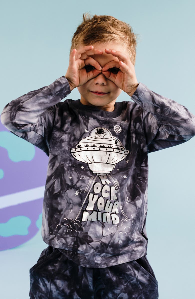 Rock Your Kid Kids' Jersey Graphic T-shirt, Alternate, color, Space Grey