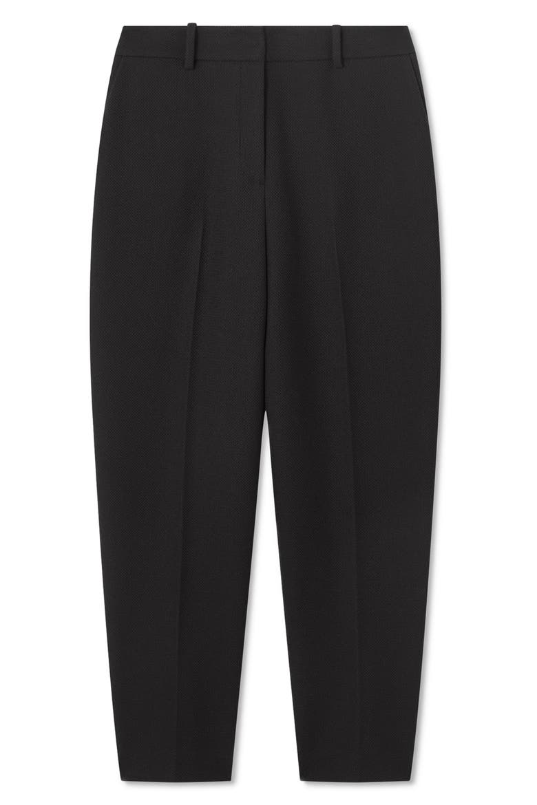 Rosa Slim Fit Ankle Trousers, Alternate, color, BLACK