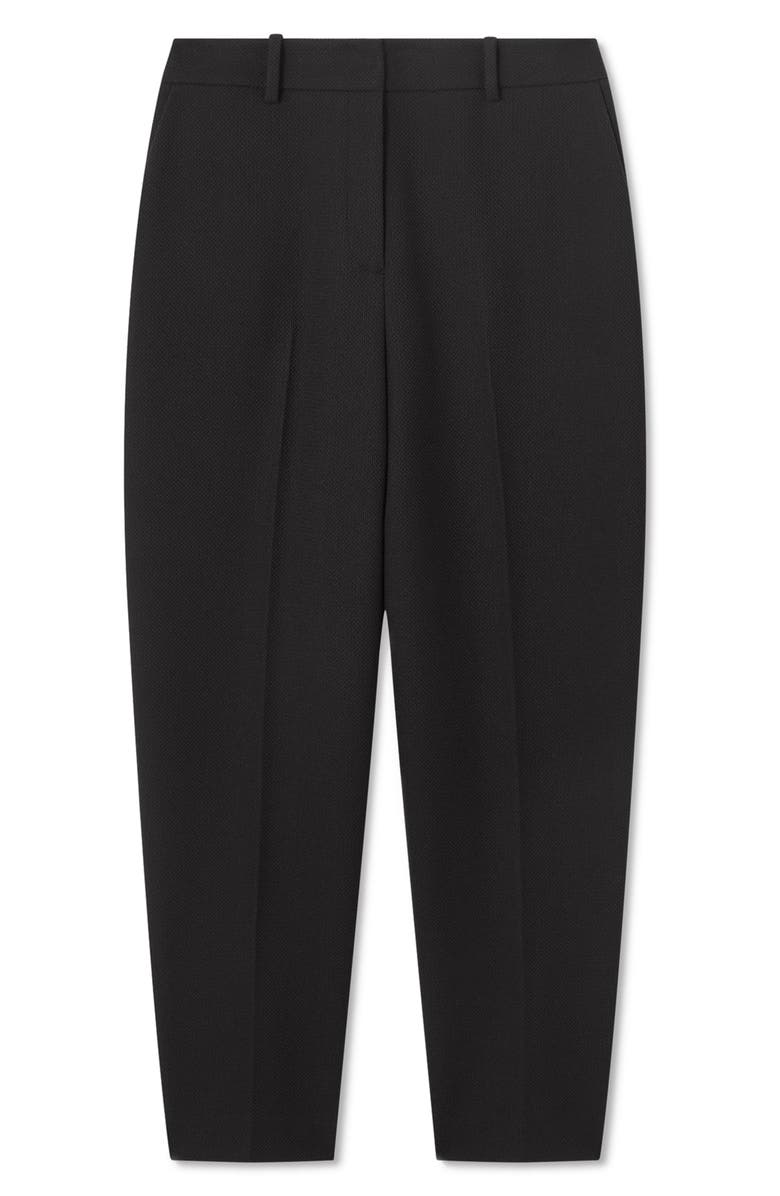 LK Bennett Rosa Slim Fit Ankle Trousers, Alternate, color, Black
