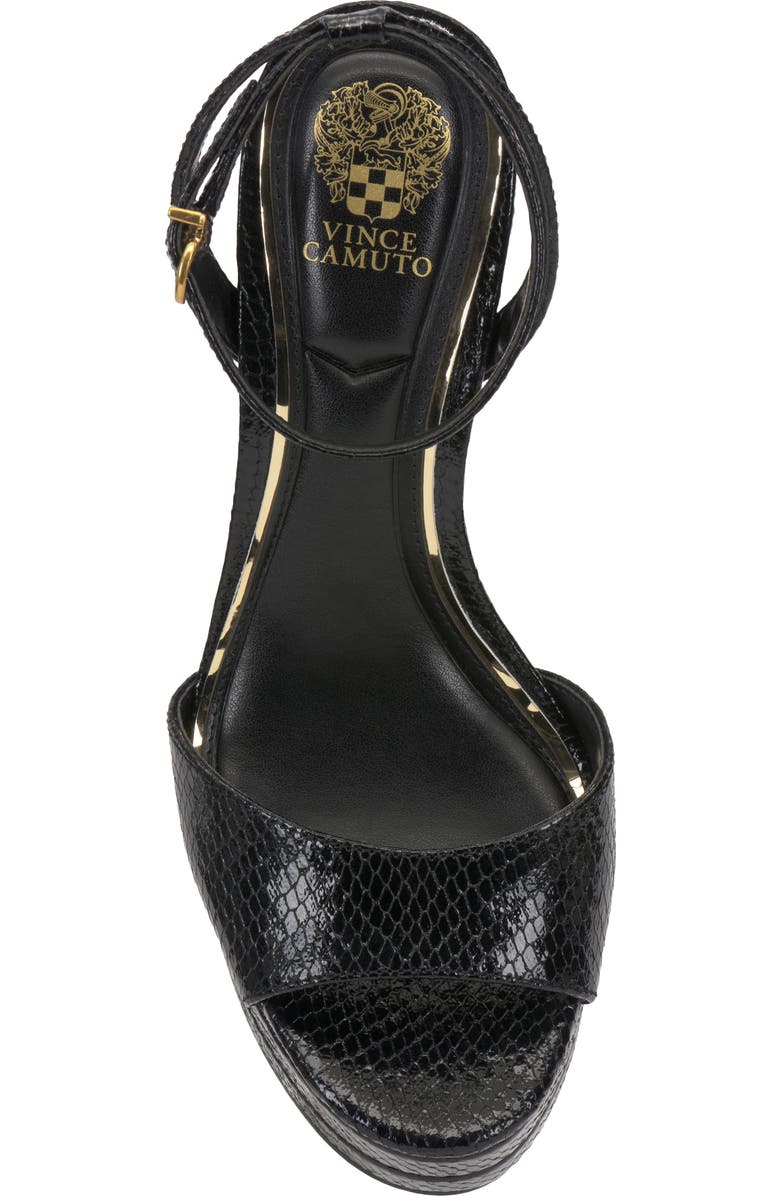 Vince Camuto Lumary Ankle Strap Platform Sandal, Alternate, color,