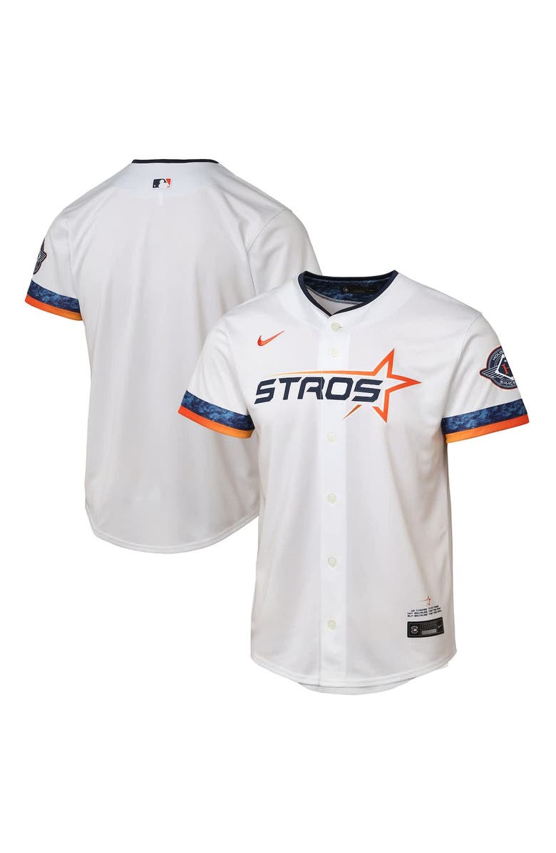 Nike Youth Nike  White Houston Astros 2025 City Connect Limited Jersey, Alternate, color, White