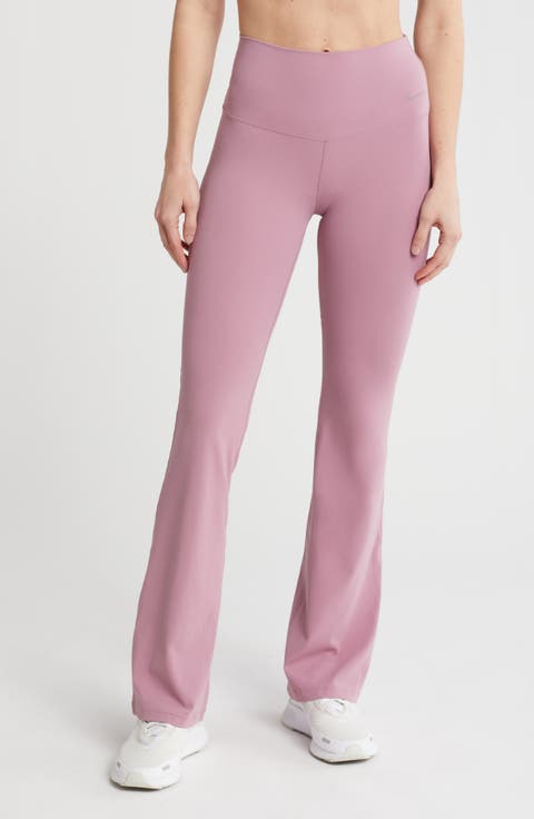 Zenvy High-Waisted Flared Leggings (Regular & Tall)