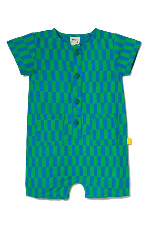 Linen & Cotton Pocket Romper (Baby)