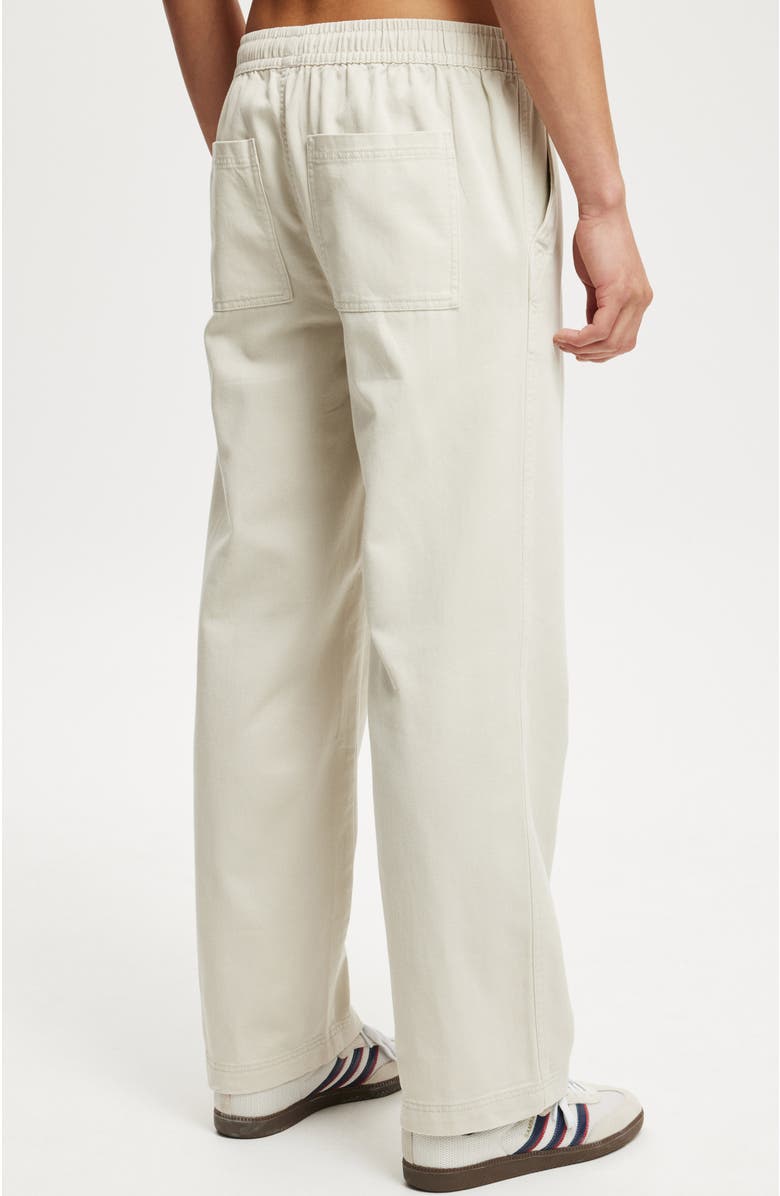 Cotton On Men's Baggy Casual Pant, Alternate, color, Light Stone