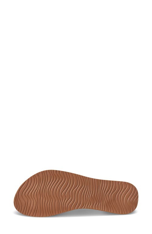 Reef Cushion Slim Flip Flop In Natural