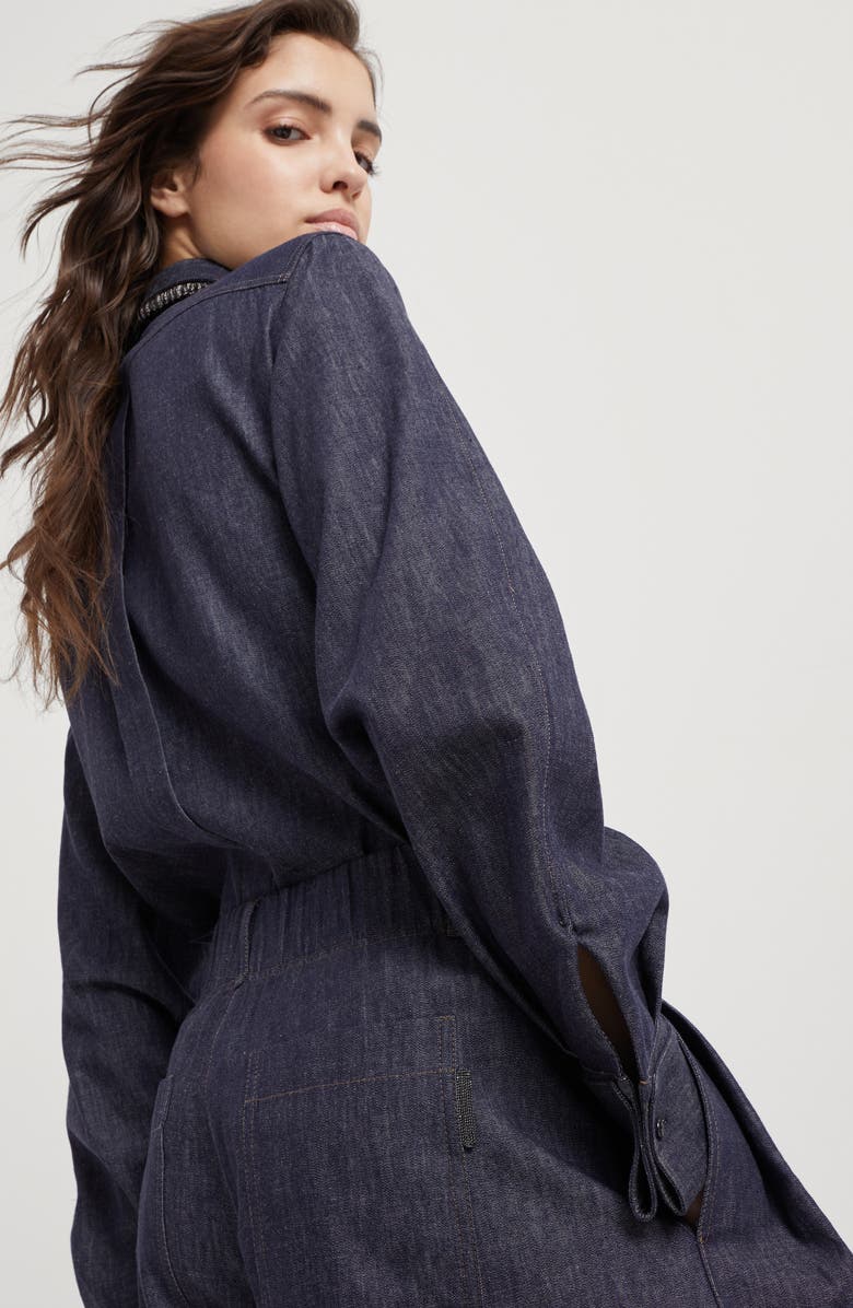 Brunello Cucinelli Wide Pleated trousers, Alternate, color, 