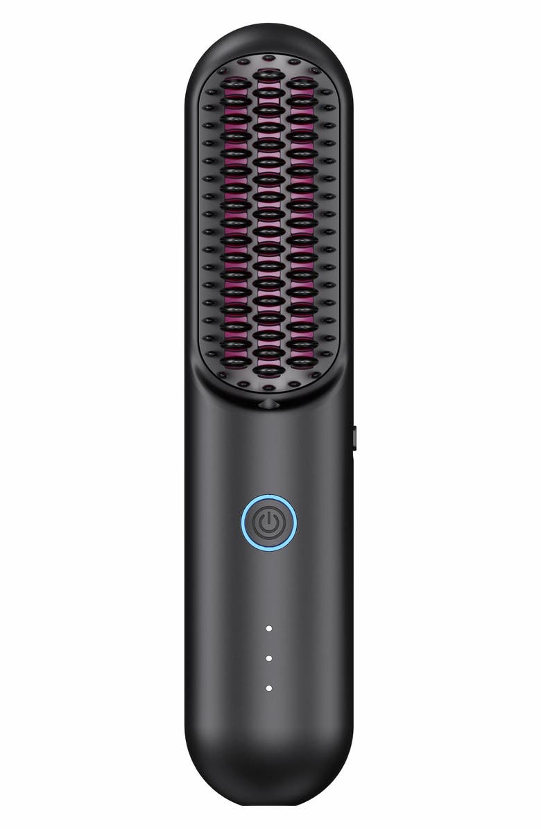 TYMO Porta Pro Portable Hair Straightening Brush, Main, color, Black