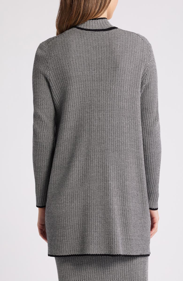 Anne Klein Oversize Longline Cardigan, Alternate, color,