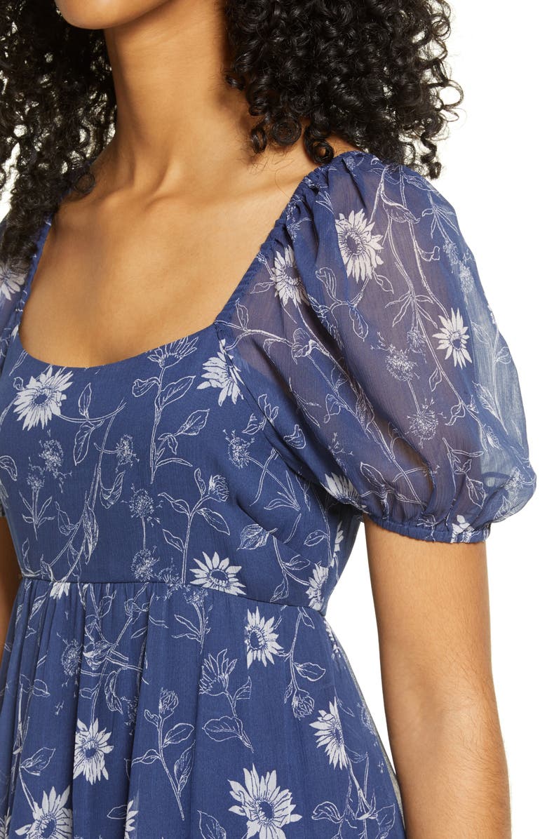 BP. Short Sleeve Tiered Dress, Alternate, color, 