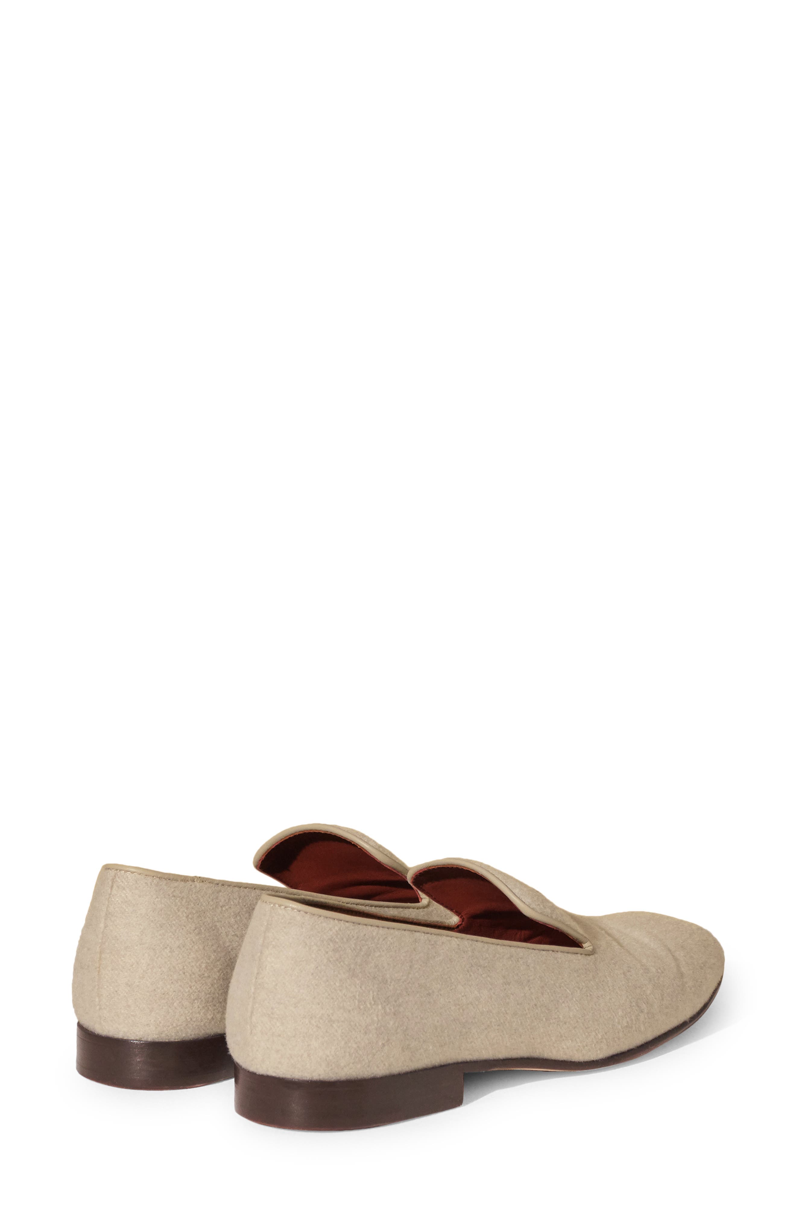 Loro Piana Anagram Logo Cashmere Loafer, Alternate, color, 