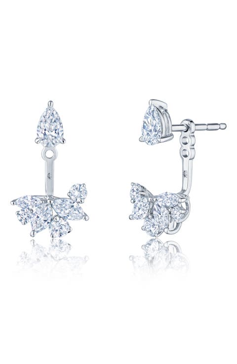American Beauty Diamond Ear Jackets