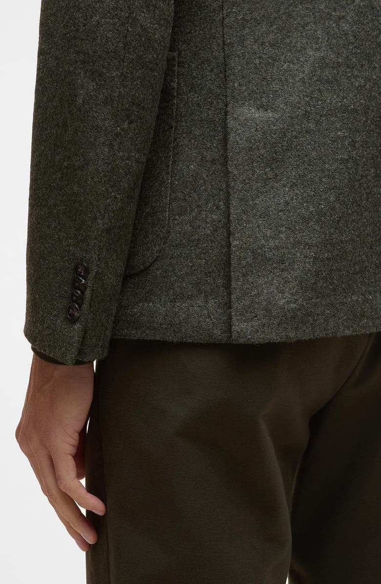 Barbour Armstrong Mélange Knit Sport Coat, Alternate, color, Olive