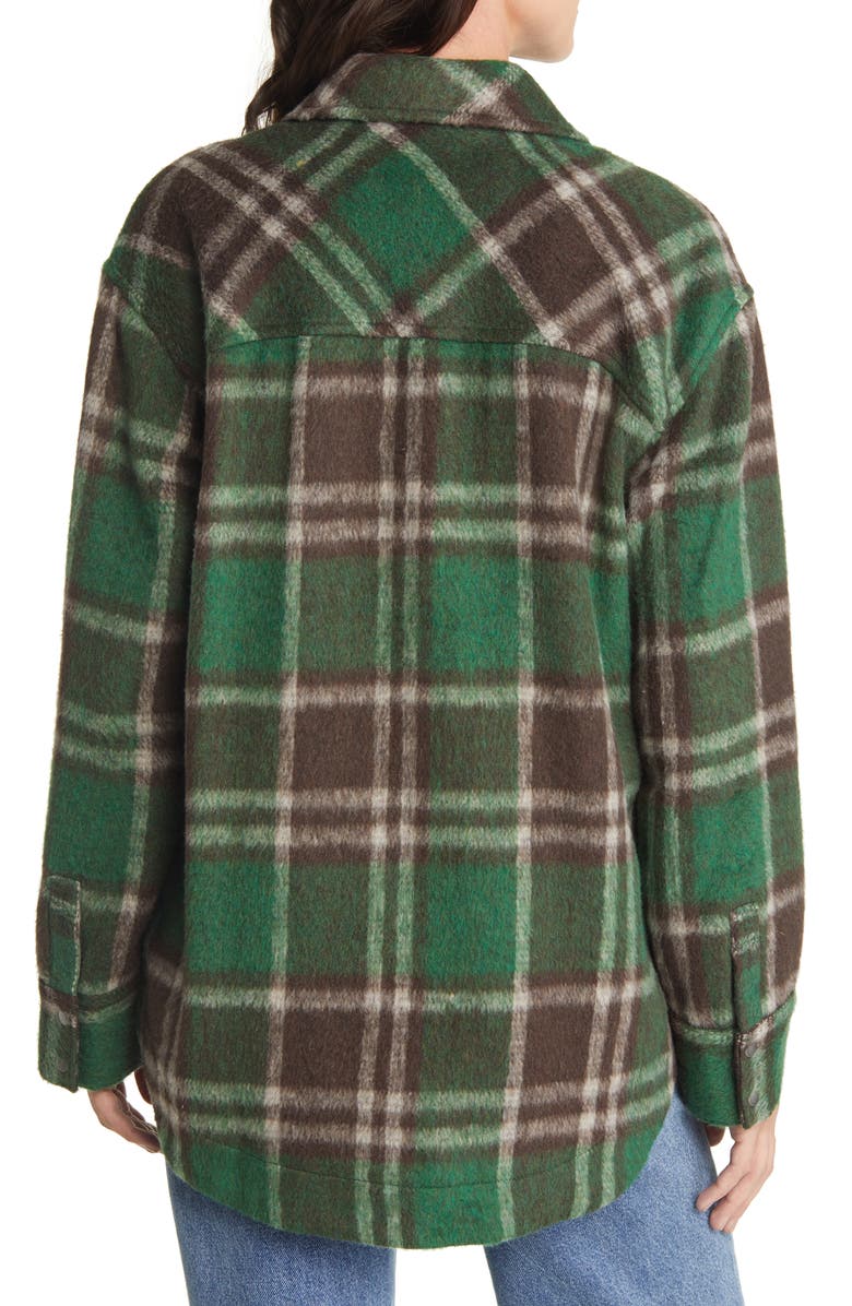 Treasure & Bond Flannel Shirt Jacket, Alternate, color, 