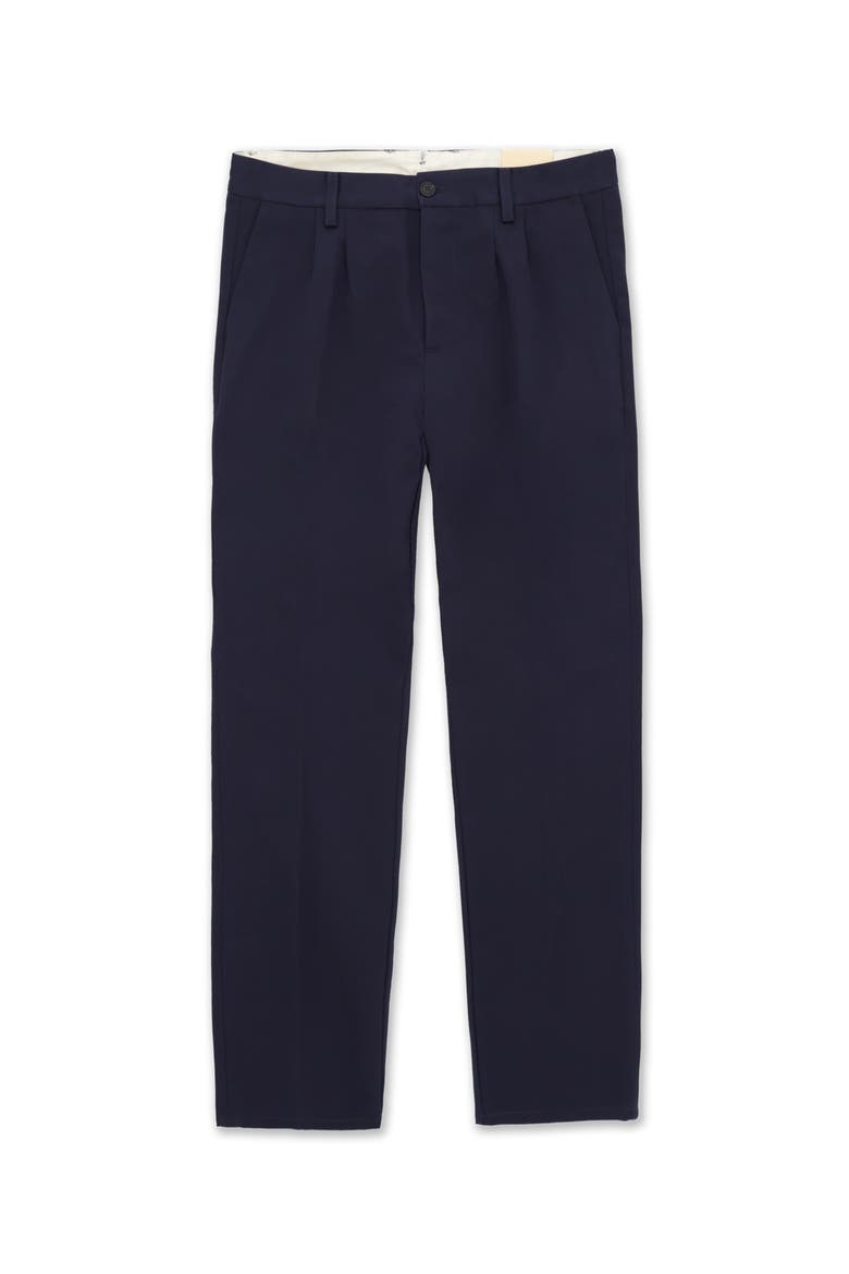 Pences Heavy Cotton Trousers, Main, color, NAVY BLUE