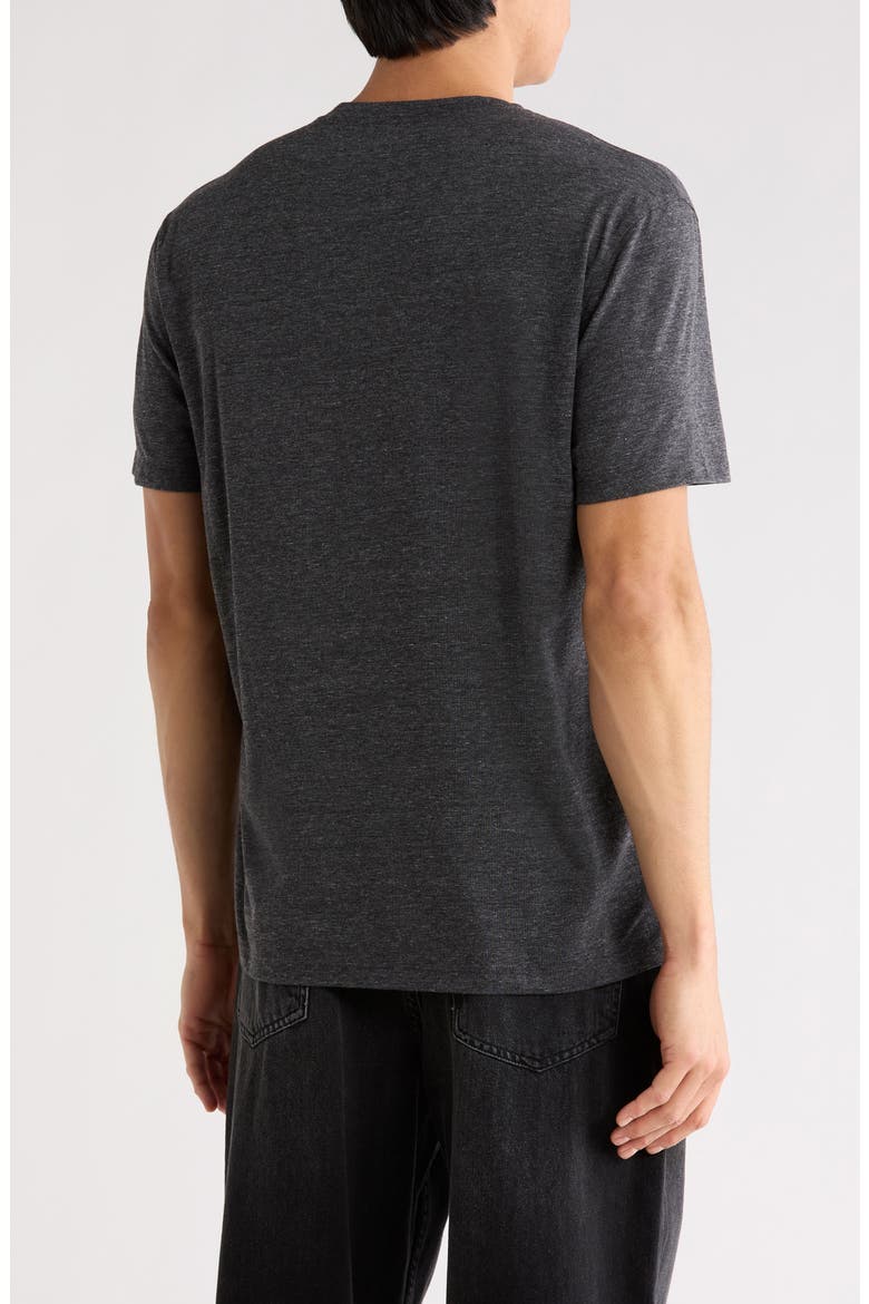 Bryce V-Neck T-Shirt, Alternate, color, HEATHER CHARCOAL