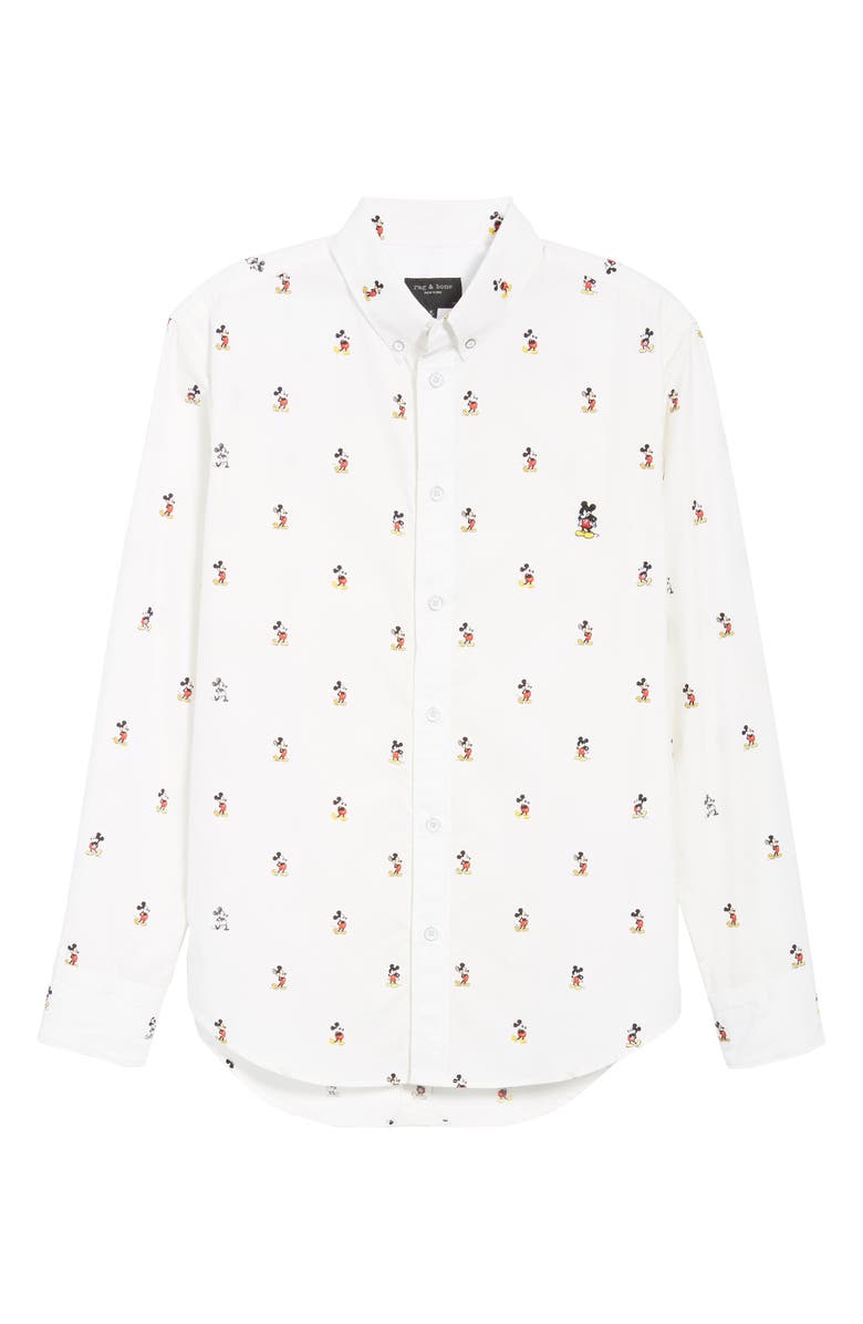 rag & bone Mickey Mouse Fit 2 Tomlin Sport Shirt, Alternate, color, 