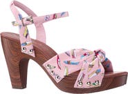 Nina Pop Ankle Strap Platform Sandal