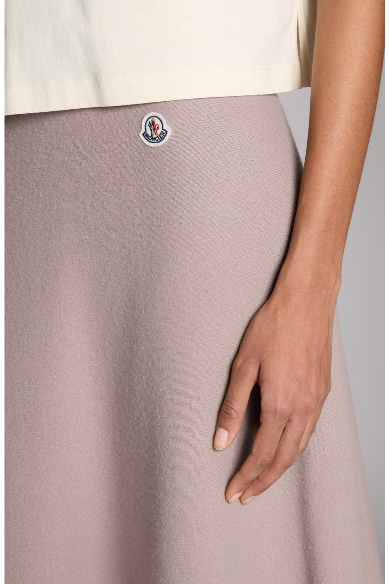 Wool Blend Midi Sweater Skirt, Alternate, color, PINK TAUPE