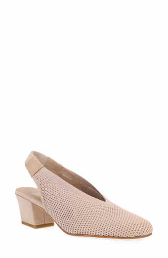 Eileen Fisher Vasa Block Heel Knit Slingback Pump