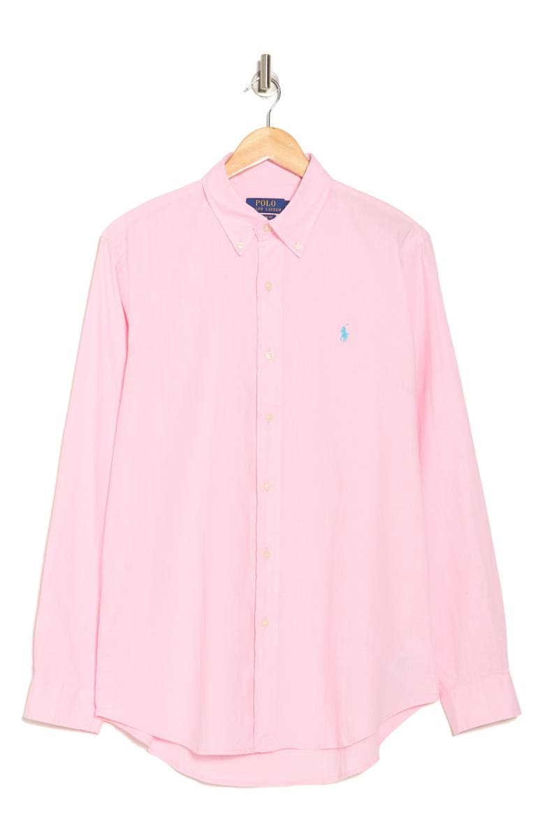 Polo Ralph Lauren Classic Fit Button-Up Shirt, Alternate, color, 
