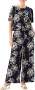 FIFTEEN TWENTY Nadine Floral Embroidery Woven Shirt