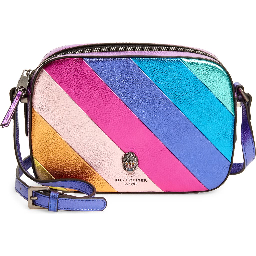 Kurt Geiger London Rainbow Shop 690 Kensington Crossbody Bag In Multi
